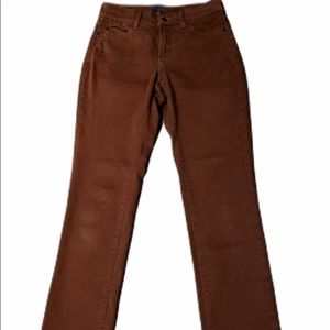 Not Your Daughters Jeans NYDJ Burgundy Pants